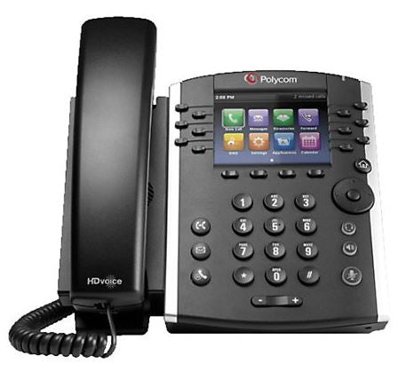 Polycom VVX 410 - VoIP phone - 2200-46162-025